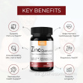 Las cápsulas de zinc de alta calidad admiten antioxidante inmune